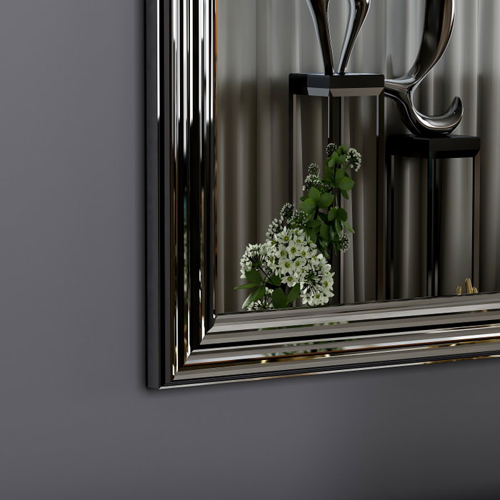 Hanah Home Bale - Silver Set de Espejos (2 Piezas) Hanah Home Bale - Silver Set de Espejos (2 Piezas)